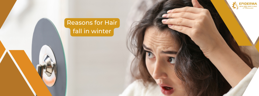 How can you avoid hair fall in winter